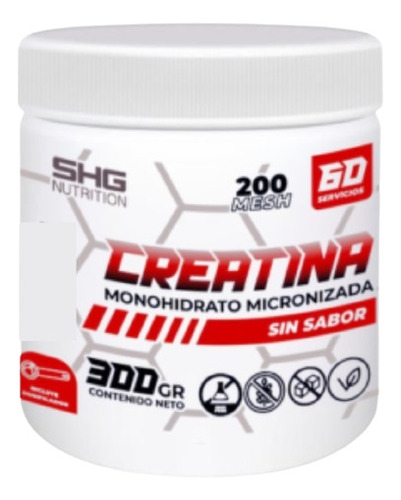 Creatina Monohidrato 100% Pura.  Creapure 