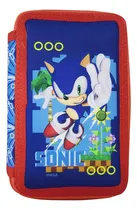 Comprar Cartuchera Sonic 3 Pisos Escolar