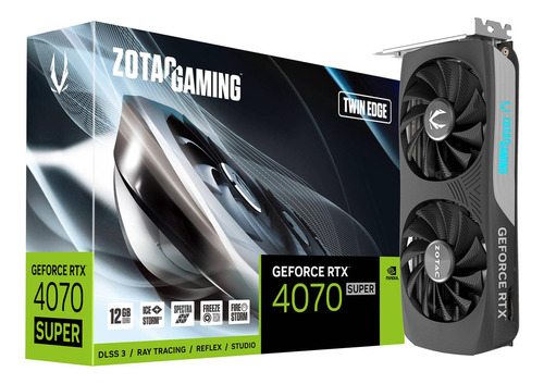 Tarjeta De Video Zotac Gaming Geforce Rtx 4070 Super Twin Edge 12gb Gddr6x