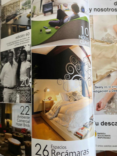 Revista Ambientes Colección 4 Números 2007-2008-2008-2011 (Usado)