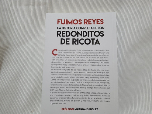 Imagen 3 de 8 de Fuimos Reyes Historia Redonditos De Ricota Mariano Del Mazo