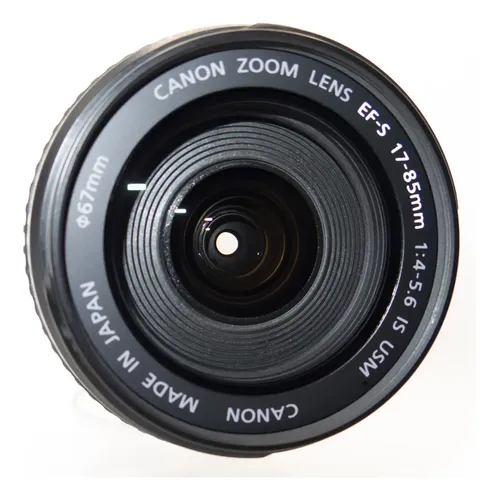 新品級★Canon EF 17-85mm F4-5.6 IS USM #449 Lente Canon Ef-s 17-85mm F4-5.6 Is Usm | Parcelamento sem juros