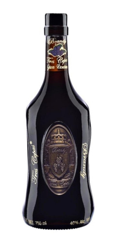 Pack De 4 Brandy Tres Cepas Gran Reserva 750 Ml