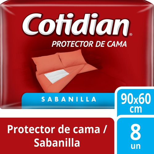 Protector De Cama Cotidian Sabanilla X8