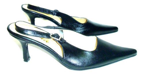 Zapato Dama En Punta Sin Talon