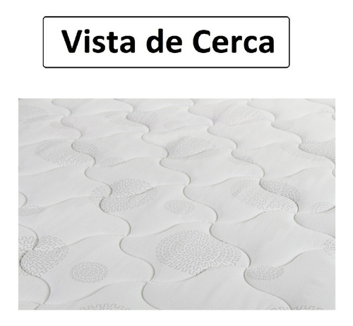 Colchon 2 Plazas Ortopedico Top Confort Espuma Altura 30 Cm