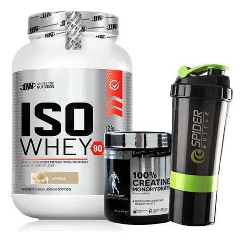 comprar Iso Whey 90 1.1 Kg + Creatina 300gr Kevin Levrone + Shaker
