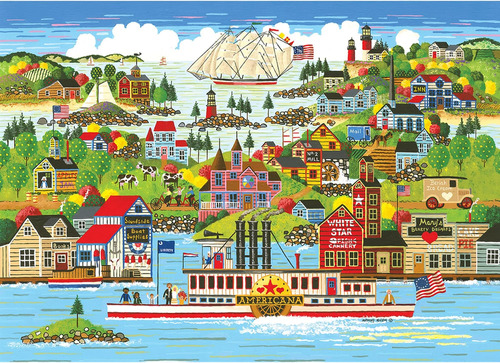 Roseart Home Country Jigsaw Puzzle 1000 Piezas La Americana