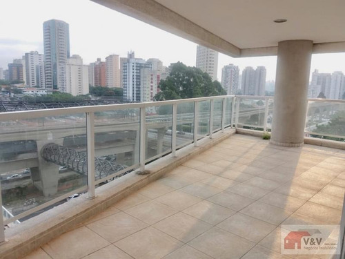 Imagem 2 de 15 de Apartamento Para Venda Em São Paulo, Campo Belo, 4 Dormitórios, 4 Suítes, 6 Banheiros, 3 Vagas - Cablm922_2-896622