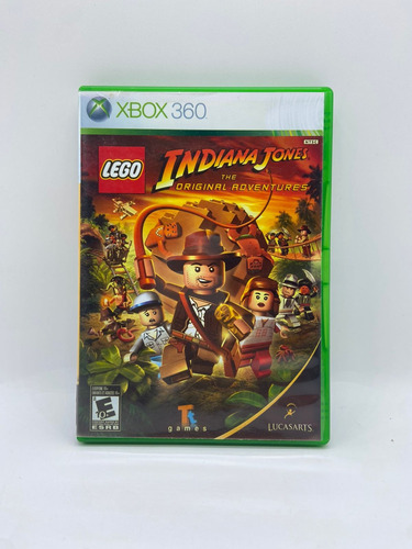 Lego Indiana Jones Xbox 360 Usado Original Mídia Fisica