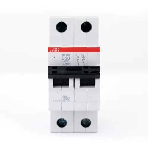 Breaker Abb Riel Sh200 2p 20 A 10ka120vac-1f Vmax:440vac
