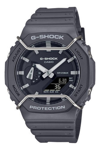Relógio G-shock Protector Pack Preto Ga-2100pts-8adr