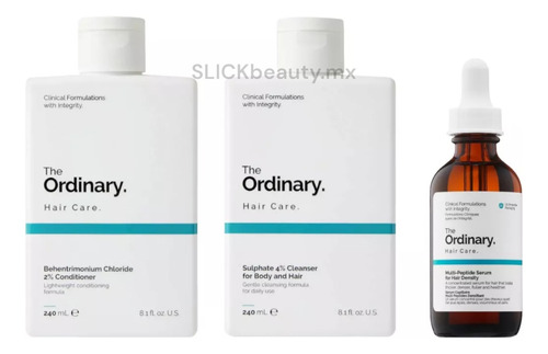 The Ordinary Kit No.2 Cuidado Capilar 3 Pack