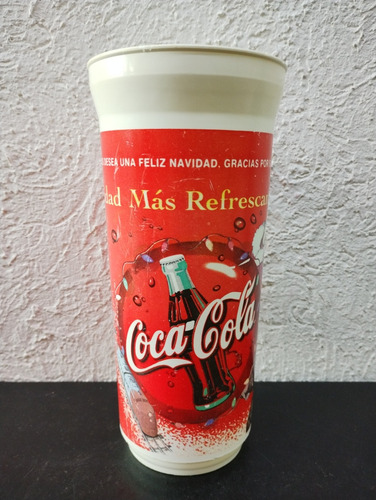 Vaso Deportivo Coca Cola Navideño Nyc Santa Claus 32oz Retro (Usado)
