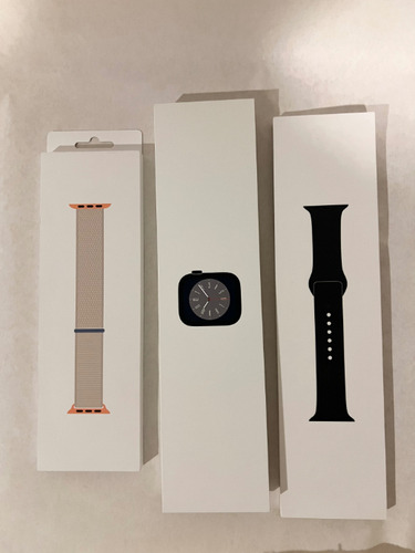 Apple Watch Series 8 Blanco Mesh Azul Marino Azul Marino (Usado)