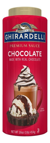 Ghirardelli Premium Sauce Chocolate Salsa De Chocolate 454 G