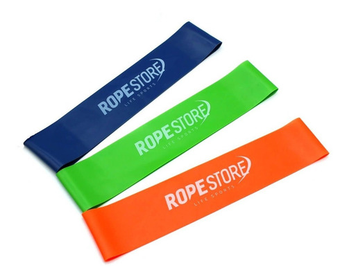 Imagem 1 de 5 de Kit 3 Mini Bands Para Agachamentos