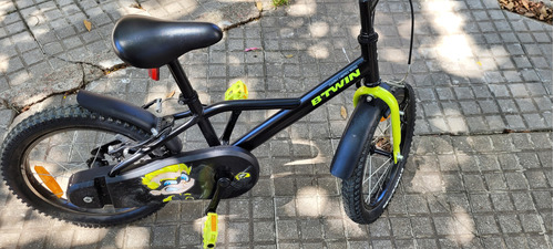 Bicicleta Decathlon R 16 De 4-7 Años Como Nueva!!