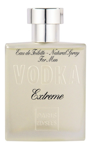 Vodka Extreme Paris Elysees Edt - Perfume Masculino 100ml