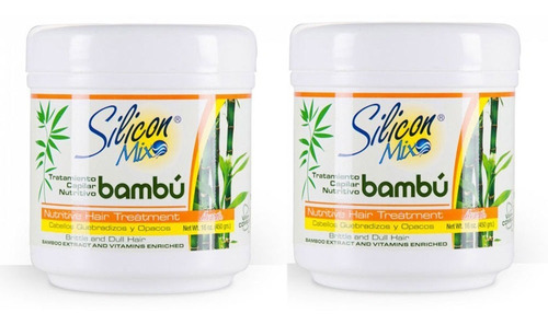 Silicom Mix  Kit 2 Mascara Capilar Nutritivo Bambú- Avantil