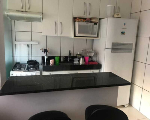 Imagem 2 de 6 de Vende-se Apartamento Com 49m² No Bairro Residencial Lagoinha Em Ribeirão Preto-sp, Com 2 Dormitórios, 2 Vagas De Garagem, Sala Ampla, Banheiro Social, - Kcap20066 - 68959563