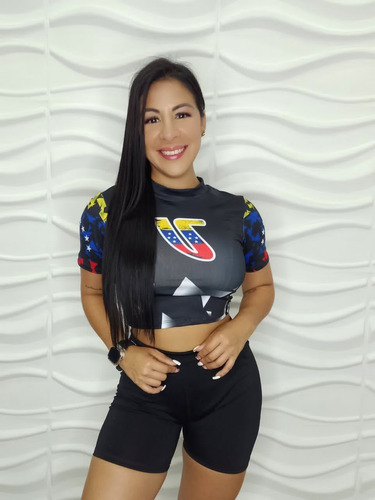 Crop Top De Venezuela Tela Importada 