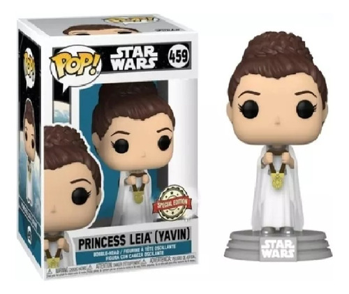 Funko Pop 459 Princess Leia (yavin) Star Wars Exclusive
