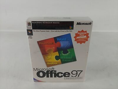 New Microsoft X03-30479 Office 97 Standard Edition Ttz