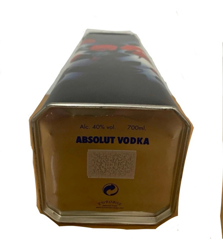 Caja Absolut Bravo Vodka Coleccion (Usado)