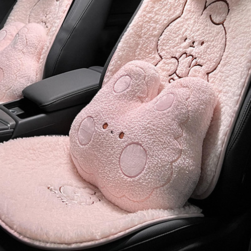Cojín De Asiento De Coche Suministros Respaldo Conejo 3d