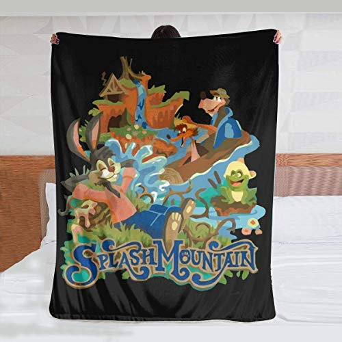 Splash Mountain Lanzar Manta Super Soft Warm Peluche Ma...