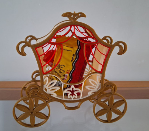 Carroza Souvenir - Centro De Mesa A Color Premiun