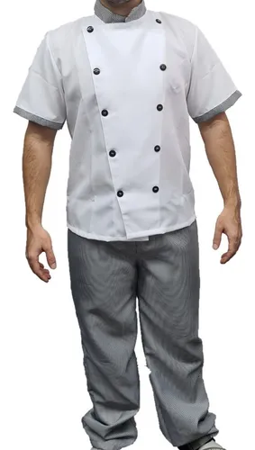 Calça xadrez gastronomia sale