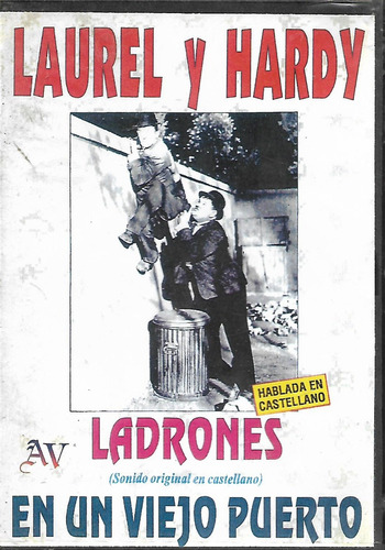 Dvd- Laurel Y Hardy - Ladrones - Y En Un Viejo Puerto