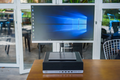 Cpu Pc Hp 800g3 Sff Core I5-6ta Gen 8g Ram 256g Ssd Dvd Wifi - Bueno (Reacondicionado)
