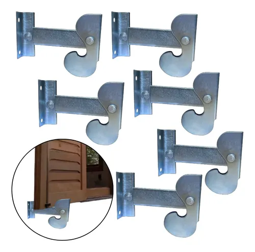 comprar 6 Unidade Carranca Inox Lisa Prendedor De Janela Veneziana 