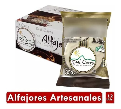 Alfajor Del Cerro 85 Gr. Display - Unidad a $36000