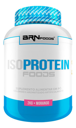 Whey Isolado 2kg (whey Proten) - Brn Foods