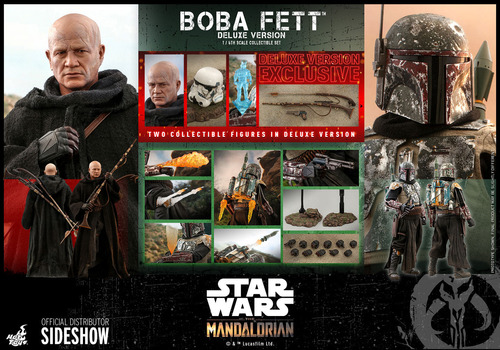 Boba Fett Deluxe Edition Mandalorian Hot  Toys 1/6