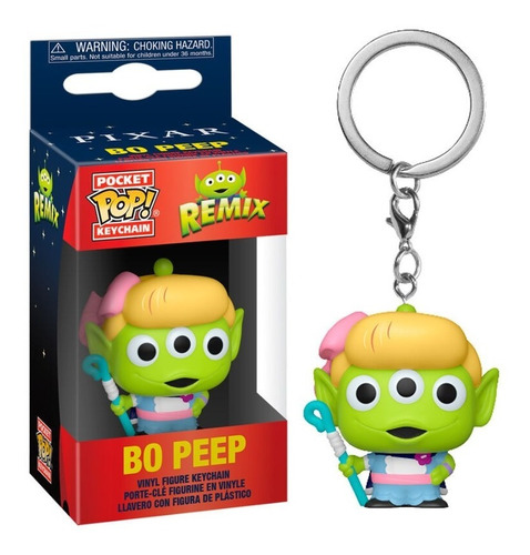 Bo Peep Alien Remix Funko Keychain Pixar