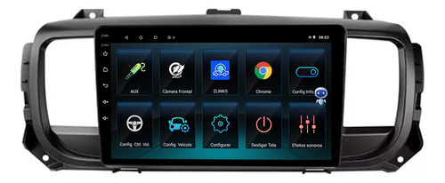 Multimidia Scudo 9p Qled Android Carplay 2gb 32gb