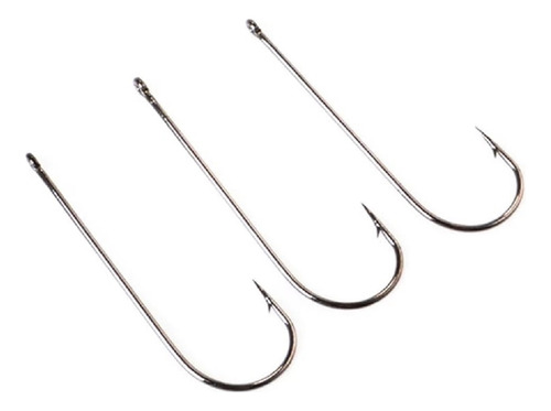 Blister Anzuelo 92611 Variada Pata Larga Hooks Plateado