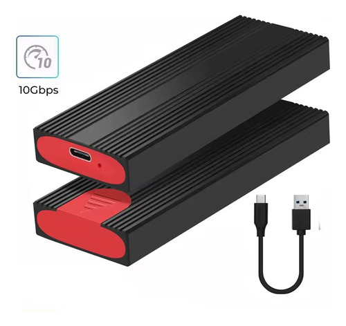 Adaptador Cofre Case Ssd M.2 M2 Nvme Pcie Sata Usb C A
