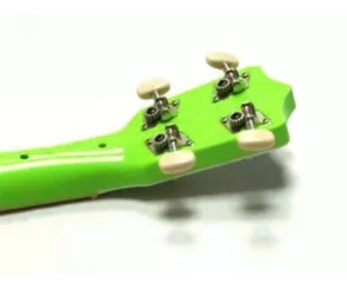 Imagen 3 de 9 de Ukelele Guitarra Infantil Juguete Diseño Retro Con Correa Ed