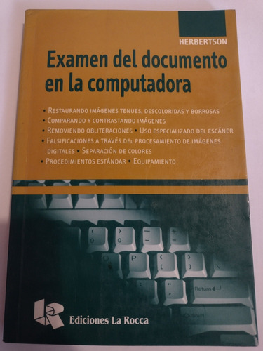 Examen Del Documento En La Computadora. Usado Como Nuevo.  