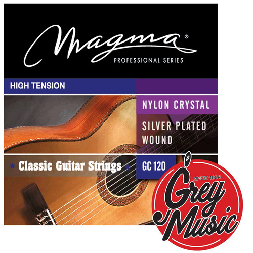 Encordado Magma Guitarra Clásica Gc120 High Tension 
