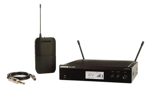 Kit Transmissor Shure Blx14rbr M15 Sem Fio + Shure Sm35tqg