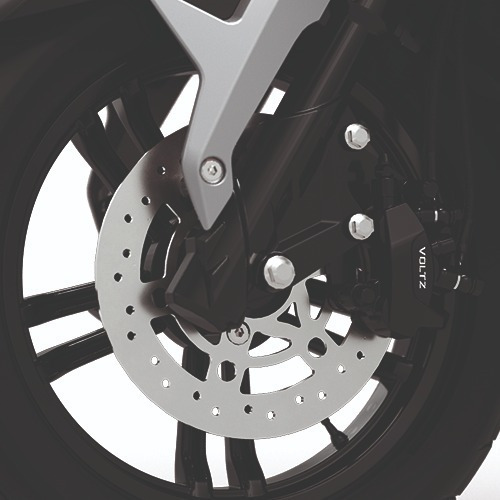 Imagem 7 de 9 de Scooter Moto Elétrica Voltz Ev1 Sport Preta