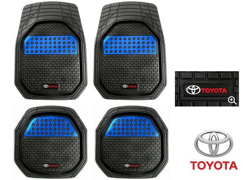 Tapetes 4pz Charola 3d Logo Toyota Tundra 2014 A 2022