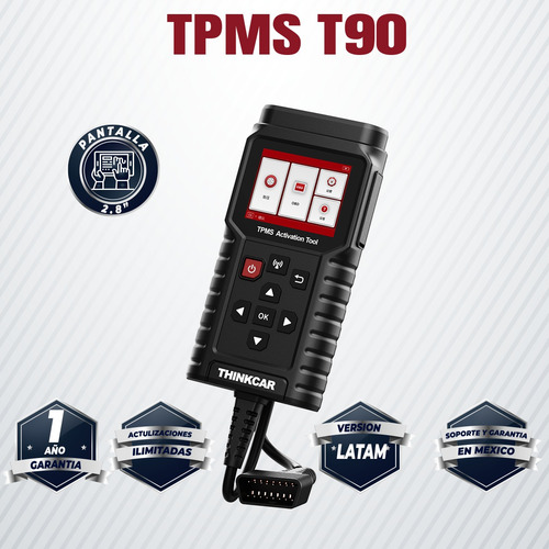 Escáner Thinkcar Tpms T-90 Diagnóstico En Español